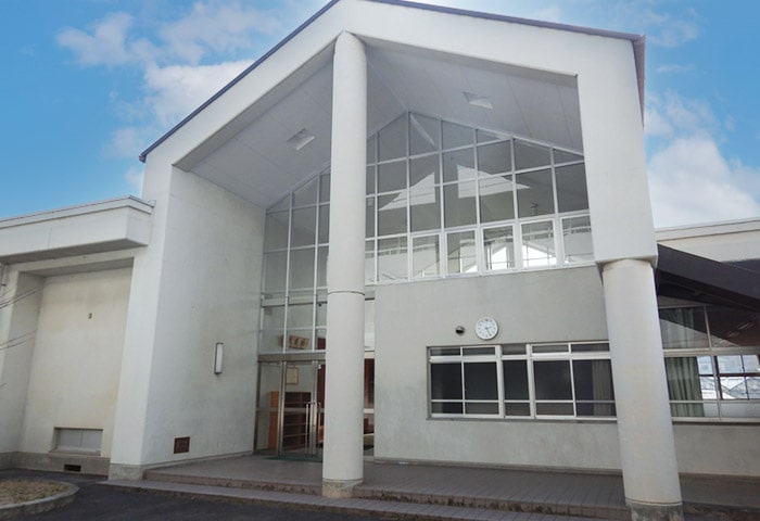 大柿中学校武道場