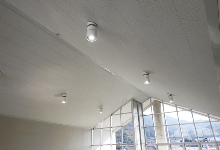 大柿中学校武道場