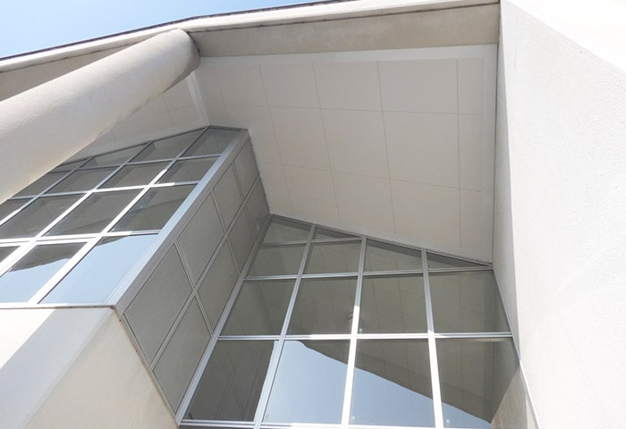 大柿中学校武道場