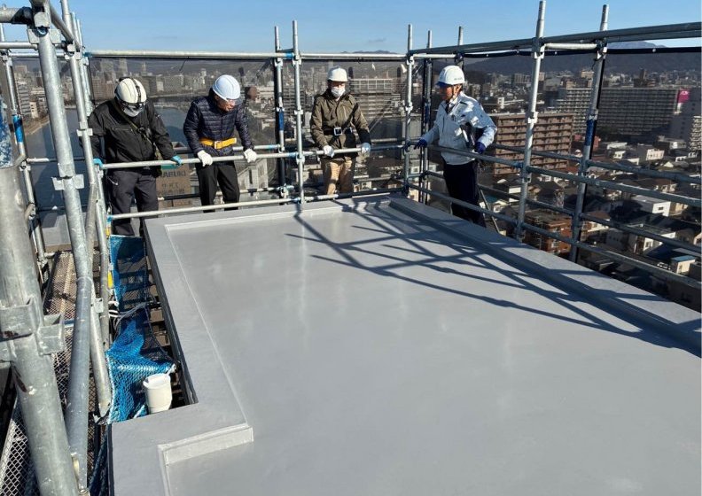 施工経過｜広島市南区分譲マンション　大規模修繕工事⑤