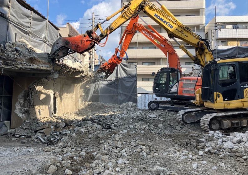 施工新着｜昭和町解体工事