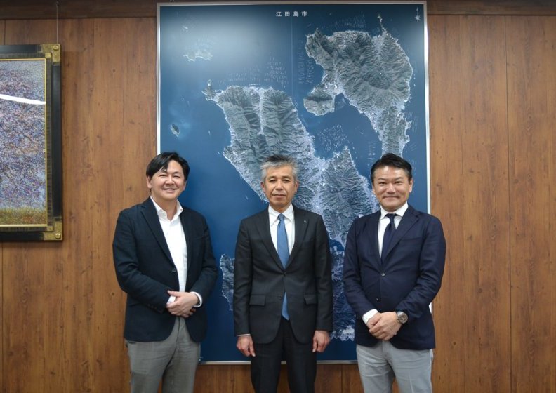 新着情報｜江田島市長を表敬訪問しました