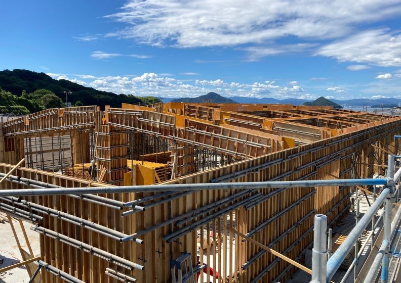 施工新着 | 切串交流プラザ及び認定こども園きりくし新築工事①