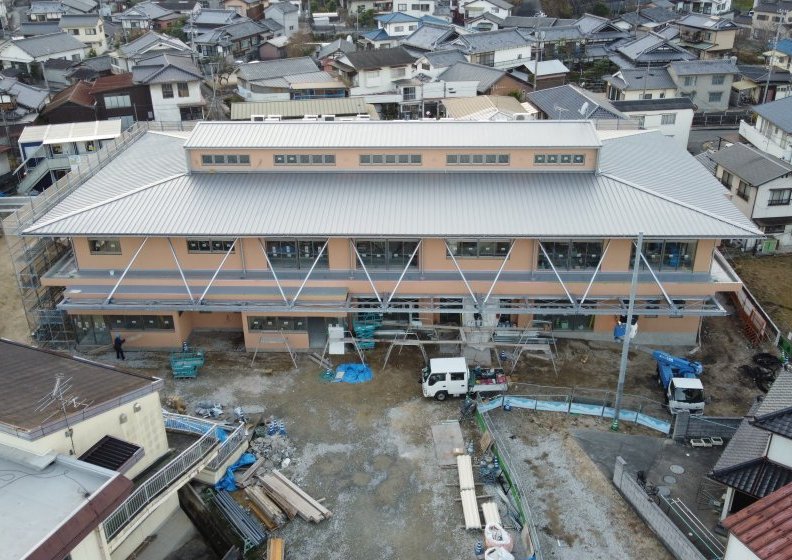 施工経過 |(仮称)切串交流プラザ及び認定こども園きりくし新築工事②
