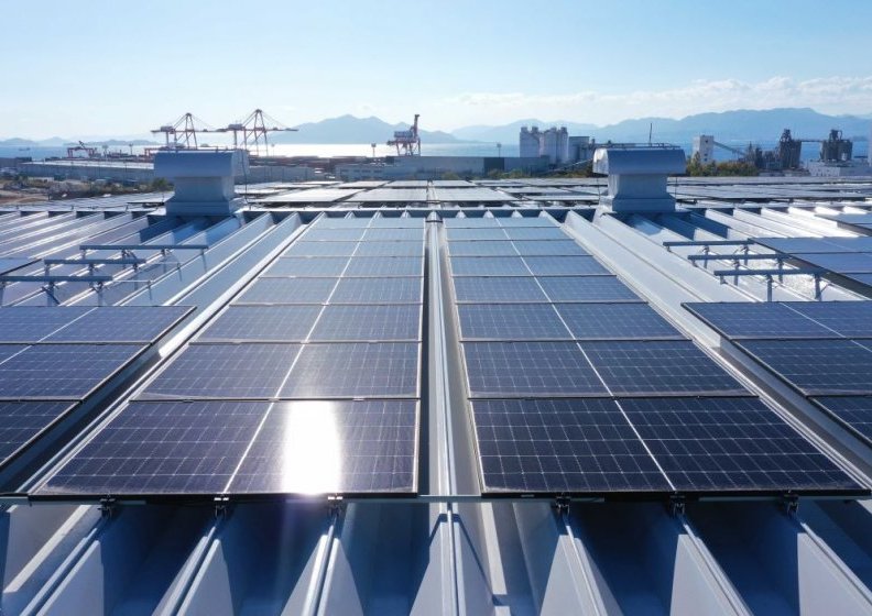 完工 | 浜本工芸㈱出島工場様 太陽光発電設備工事