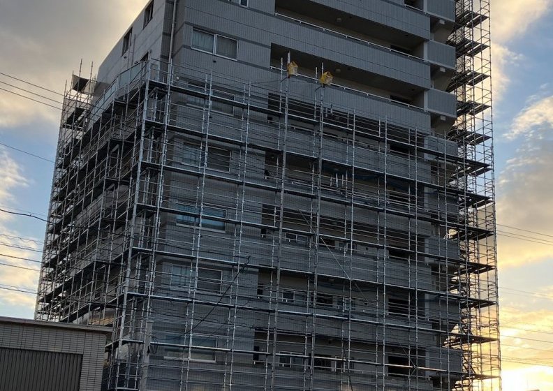 施工経過 | 大宮ロジュマン様 大規模修繕工事②