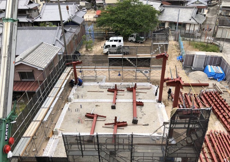 施工経過 | (仮称)大幸交流プラザ新築工事③