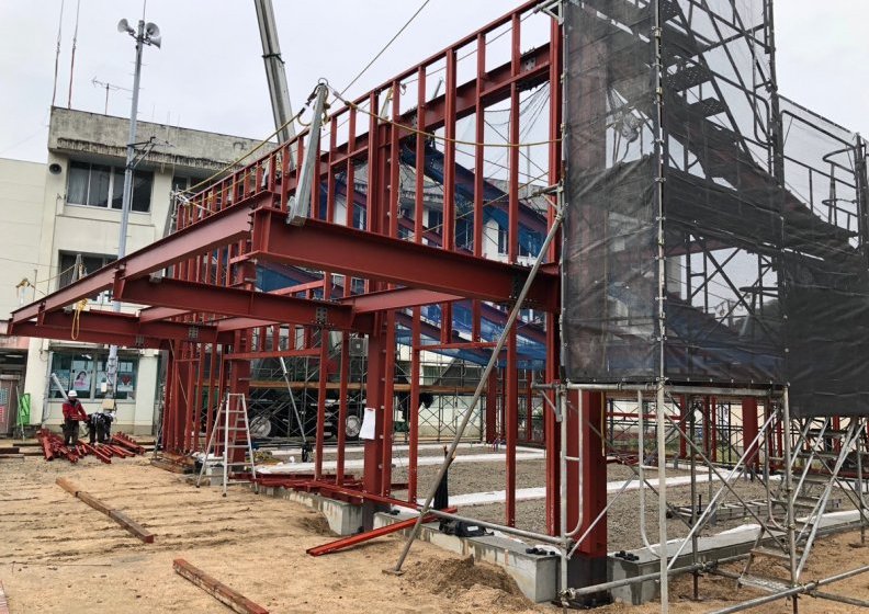 施工経過 | (仮称)大幸交流プラザ新築工事④