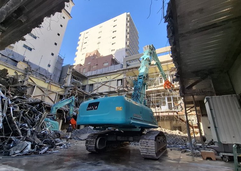 施工新着 | 広島市中区 解体工事①