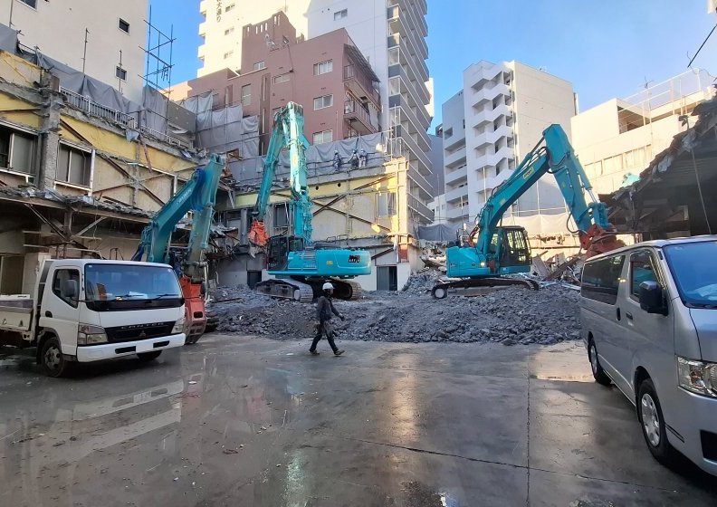 施工新着 | 中区ビル 解体工事②