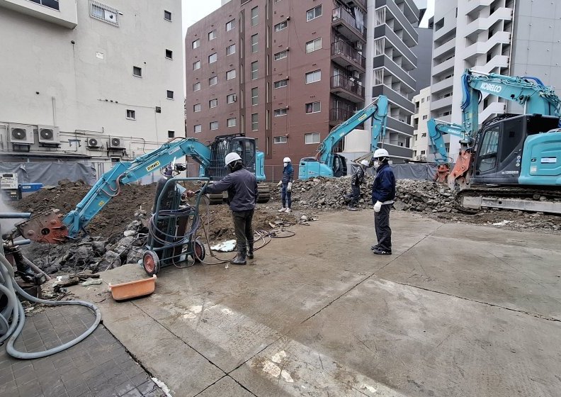 施工新着 | 中区ビル 解体工事③
